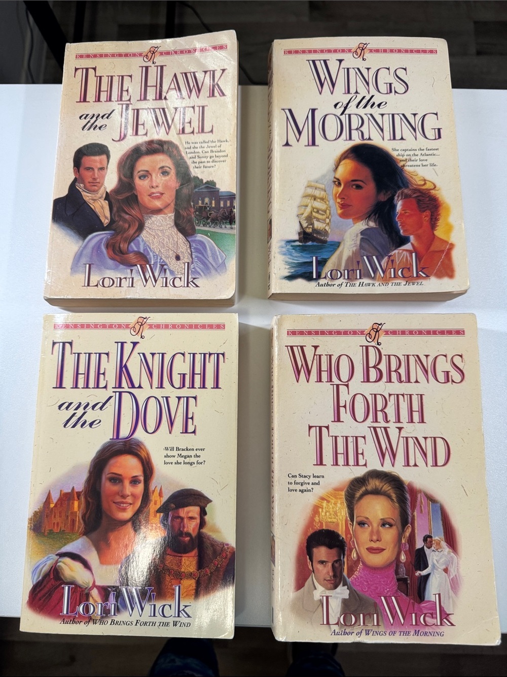 Classic Romance Paperback Set - Cream Covers